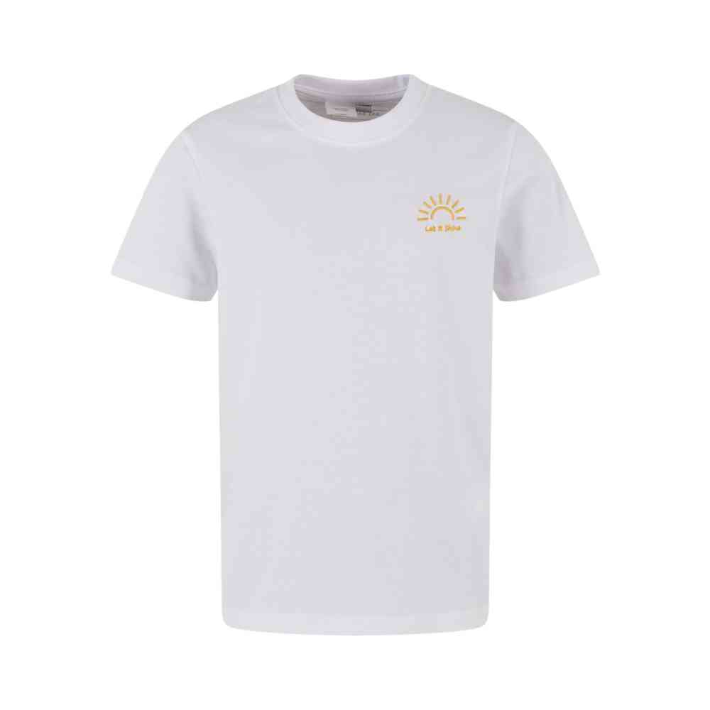 Mister Tee - Let It Shine Sun EMB Tshirt Enfant - Blanc